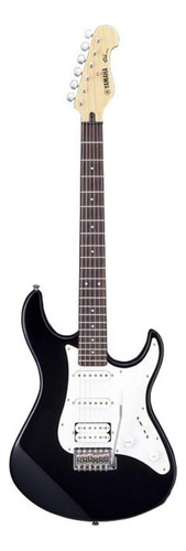 Guitarra Elétrica Yamaha Eg112 De  Tília Black Laca De Poliuretano Com Diapasão De Pau-rosa