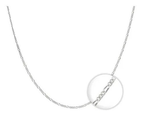 Cadena De Plata Italiana Cartier Fina Italiana Mujer 60 Cm