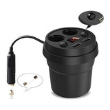 Vaso Cargador Digital Multicontacto Auto 2 Lighter Interrupt