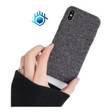 Funda Para iPhone Canvas Mezclilla Lienzo Tela Hombre Mujer