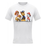 Camisa Patrulha Canina Blusa Patrulha Canina Desenho Full