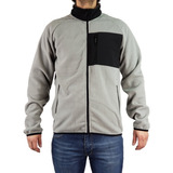 Poleron Cierre. Hombre Invierno. Forro Polar. Tallas S A 2xl