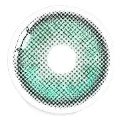 Lentes De Contacto Verde Turquesa Degradado Pupilentes | Meses sin interés