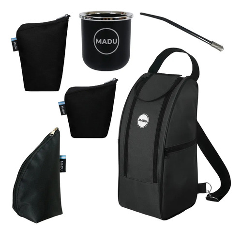 Kit Matero Ombu Bolso Matero Yerbag Azucarera Mate Bombilla | Envío gratis