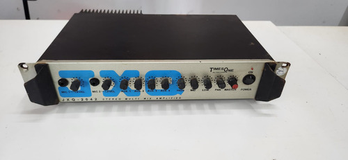 Amplificador Times One Jxq 2042 - 6 Canais Entrada 200 Watts