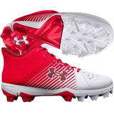 Taquetes/spikes Beisbol/softbal Under Armour Roj/bla Altos