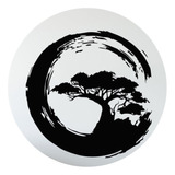 Sticker Vinilo Adhesivo Decorativo Árbol Bonsai 60 X 60 Cm