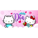 Tazon Taza Sublimada Personalizada Hello Kitty Feliz Día 