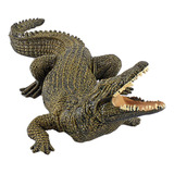 Simulação De Animais Selvagens Estatueta De Crocodilo