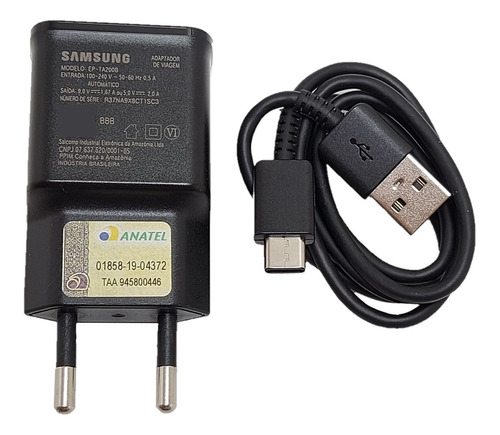 Carregador Usb C Samsung Turbo 15w A21s A31 A32 Original