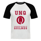 Remera Manga Ranglan Universidad Nacional De Quilmes Unq