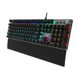 Aula F2058 Teclado Mecânico Jogos 108 Teclas Retroiluminados