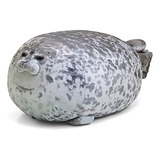 Peluche Foca Guatona Suave De 30 Cm Kawaii