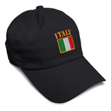 Speedy Pros Gorra De Béisbol Suave Bandera De Italia Bandera