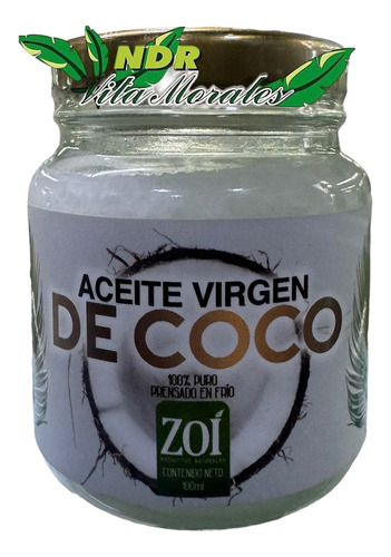 Aceite De Coco Orgánico Extra-virgen 10 - mL a $175