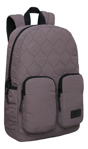 Mochila Microfibra Fabia Gris Oscuro Head