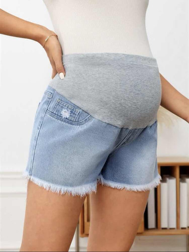 Short De Jeans Embarazo