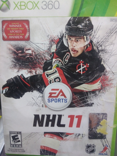 Hockey Juego Nhl 11 Xbox 360 Físico Original Multijugador 