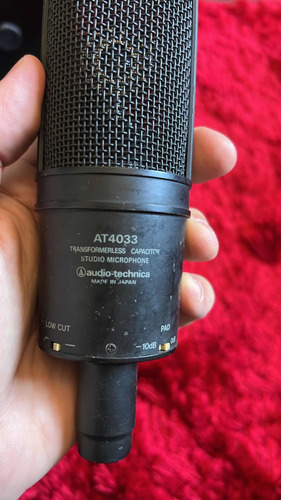 Microfone Audio Technica At 4033 Condensador