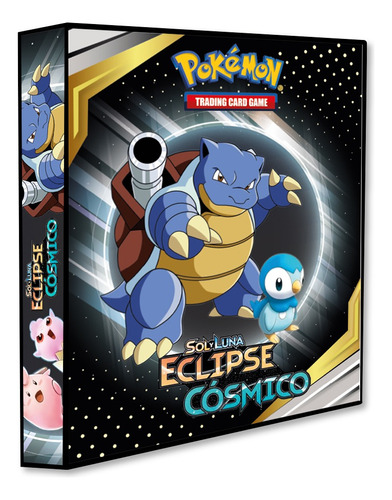 Álbum Pasta Fichário Pokemon Sol E Lua Eclipse Cósmico