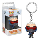 Funko Pop Keychain Llavero Overwatch Soldier:76