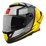 Casco Para Moto Mt Thunder 4 Sv Pental B3 - En Teo Motos 