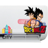 Vinil Decorativo Para Minisplit Goku Dragon Ball Dbz4