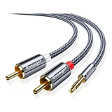 Cable Essager Essager P2 Estéreo Macho De 3,5 Mm A 2 Rca Macho De 3 M