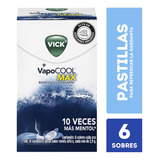 Vick Vapocool Max Menta Artica Sobre X 18 Und