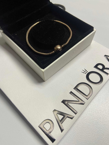 Pulsera Pandora De 18cm Oro Rosado