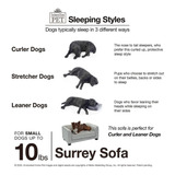 Enchanted Home Pet Surrey - Sofá Para Mascotas, Color Beige
