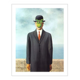 Lamina Fine Art El Hijo Del Hombre René Magritte 55x70 Myc