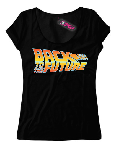 Remera Mujer Volver Al Futuro Back To The Future P67 Dtg