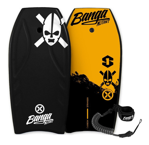 Bodyboard Banga® Oficial Mutant 42¨ Stringer Carbono + Pita