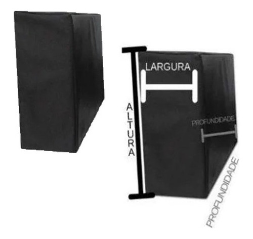 Capa  Cpu Profundidade 50 Cm Largura 24 Cm Altura 47 Cm