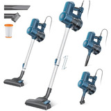 Eicobot Corded Vacuum Cleaner, 450w Corded Stick Vacuum 1800