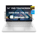 Producto Generico - Hp Laptops  Fhd Pavilion X360 Convertib.