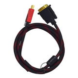 Cable Hdmi A Dvi-d 24+1 Mallado Filtro 1,5 Metros Pc Monitor