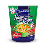 Sopa De Noodle Instantánea Traverso - Sabor Vegetales 65g