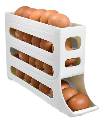 Kit De 1 Soporte Para Huevos, Dispensador Y Organizador Para