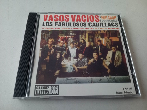 Los Fabulosos Cadillacs · Vasos Vacios - Cd Arg / Promo