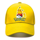 Gorra Pikachu Pokemon Ajustable