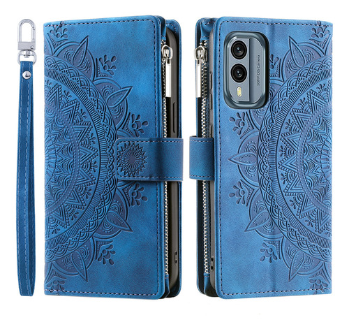 Accesorios Celulares Funda De Piel Tipo Cartera Lanyard