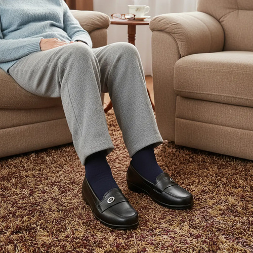 Zapato Dama Pie Diabético Cómodos Juanetes Artritis 760-n