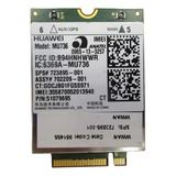 Tarjeta Wifi Huawei Hspa Mu736 723895-001hp Elitebook 820  