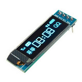 Oled 128x32 De 0.91  Serial I2c Cii Azul Ssd1306 