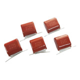 Set 5pz Capacitor Poliester .47uf 630v 470nf Alta Calidad