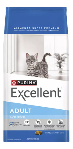 Excellent Adult Gato X 15 Kg Vet Juncal