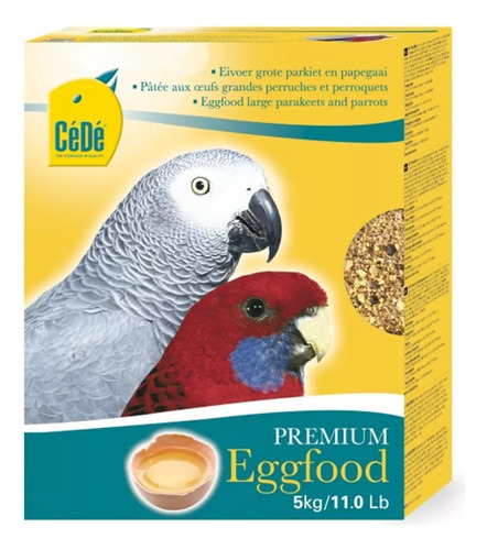 Cede Alimento Para Periquitos Grandes Y Chicos Eggfood 1 Kg 