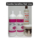 Keratina Hair Liss + Sh + Trata - mL a $23